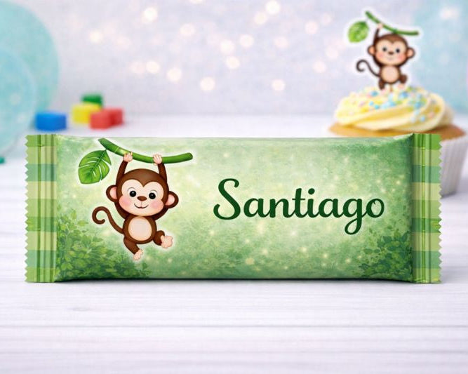 🍫 Monkey Hershey’s Chocolate Bar Wrappers (1.55 oz)