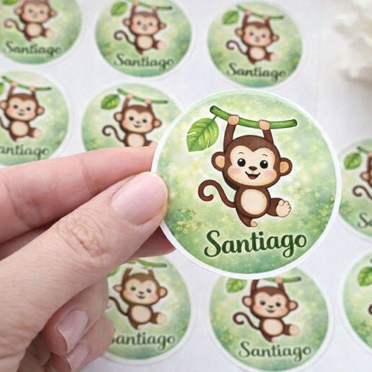 Monkey Custom Stickers - 24